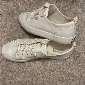 Keds White Leather Sneakers
